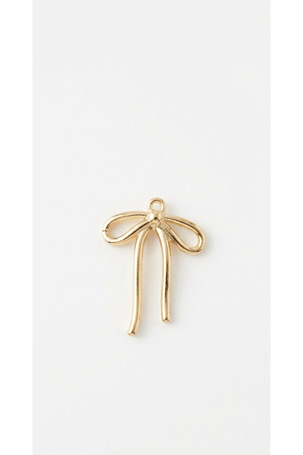 Ribbon Detail Charm | Stylish and Elegant Notebook Cover Accessory | Bag & Journal Ornament