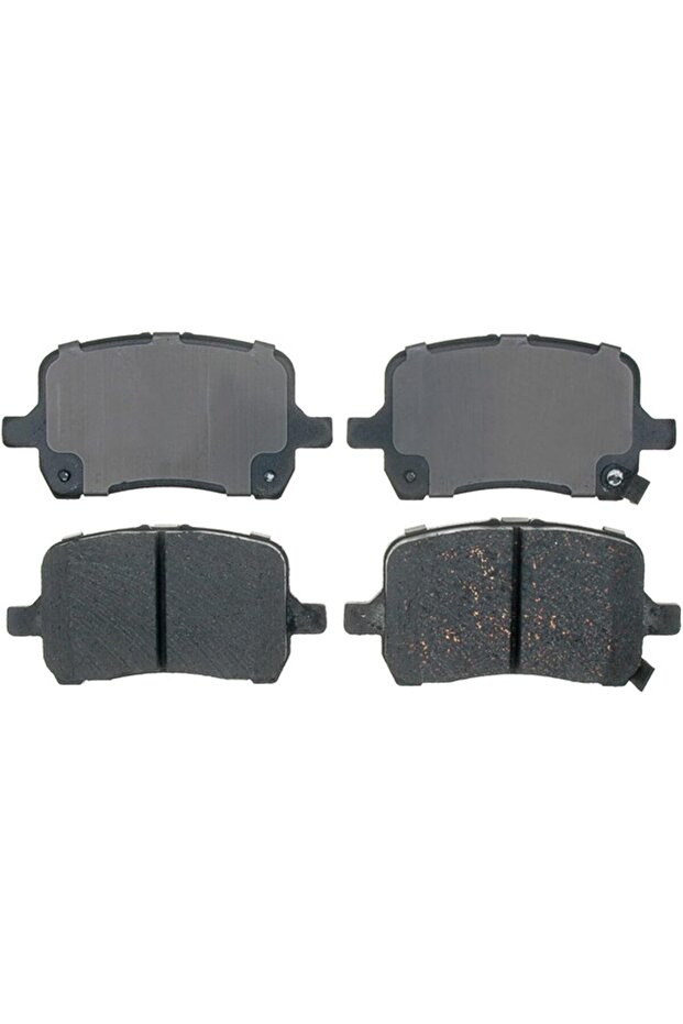 14D1160CH Advantage Ceramic Front Disc Brake Pad Set with Hardware