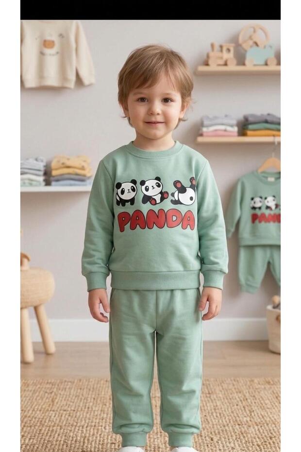 Printed Boys' & Baby Set