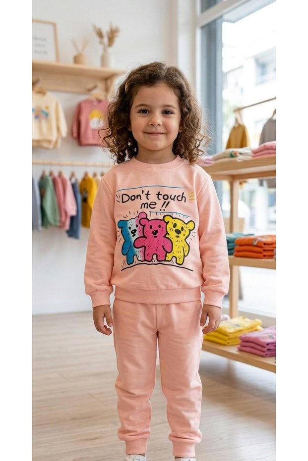 Printed Girls' & Baby Set