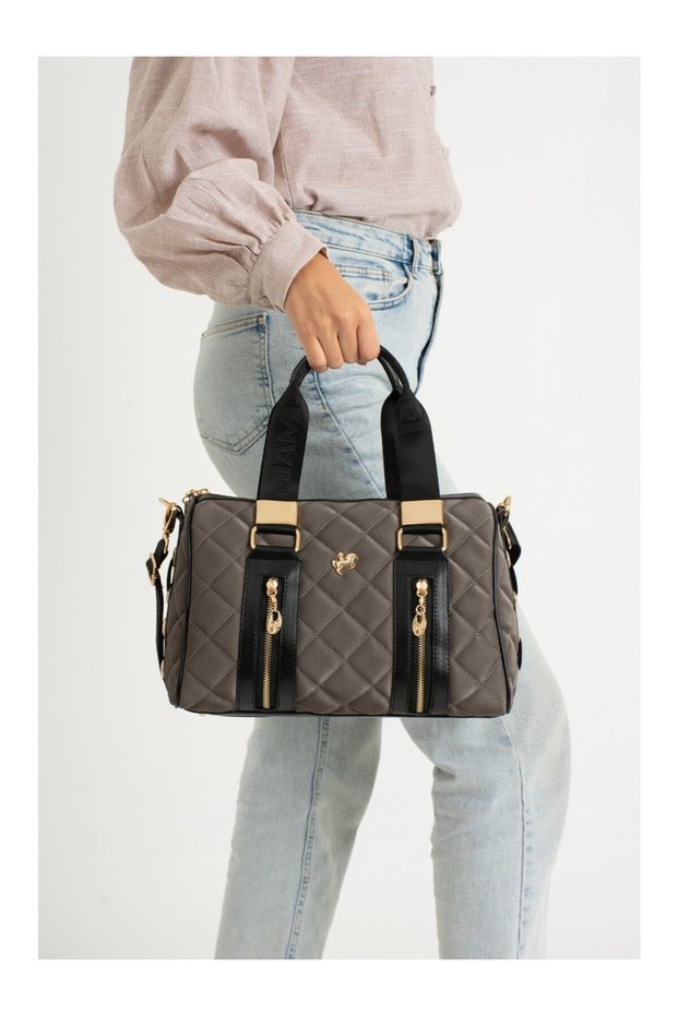 Miami Polo Club - Quilted Women's Shoulder Bag, Handbag, Shoulder Bag Model: (1204)