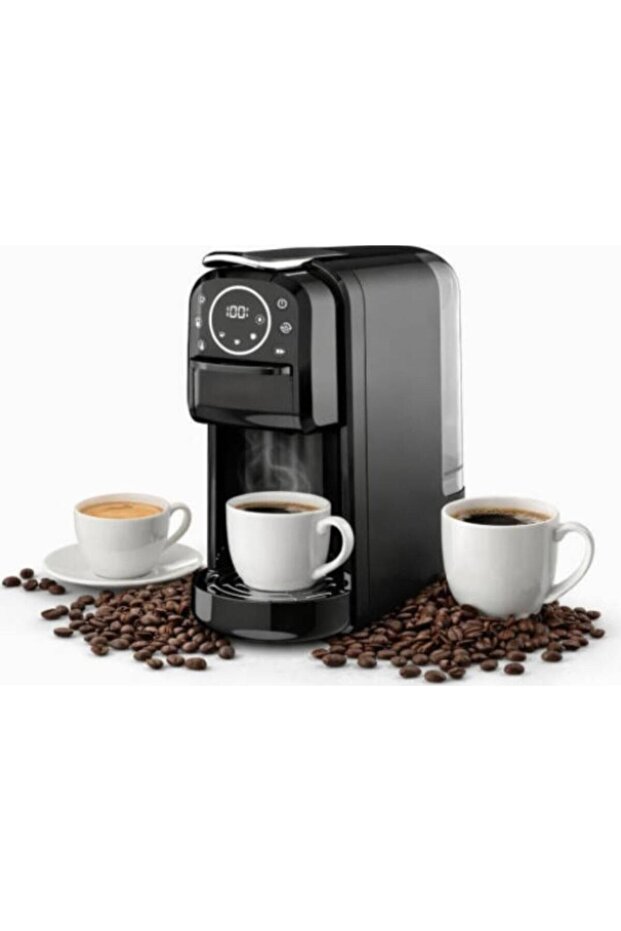 3-in-1 Multi-Capsule Coffee Machine, 1400W, 700ml, Compatible with Nespresso, Dolce Gusto & Powder