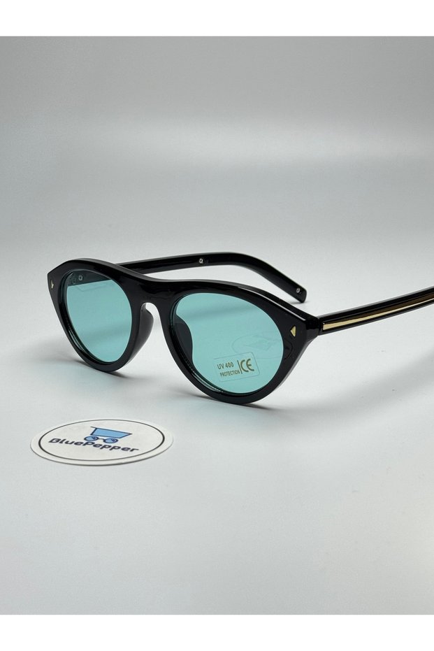 Pradoc Sunglasses Viral Popular Glasses Black Frame Green Glass Color 52 Ekartman