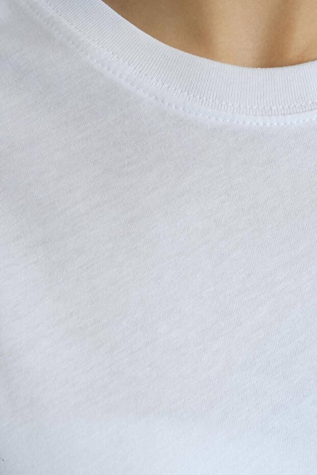Crew Neck Basic T-shirt P10111-M3 - 4