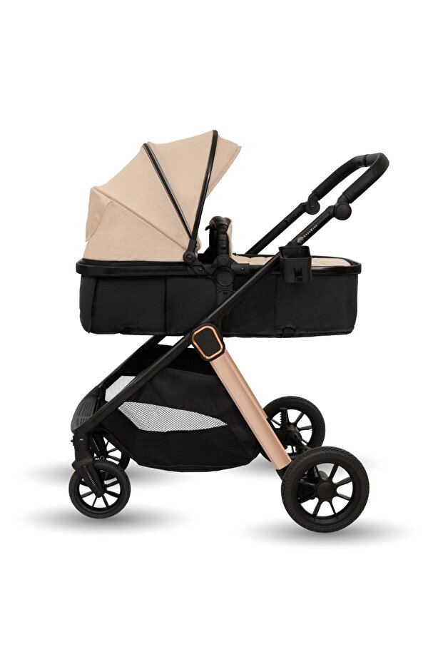 Carucior Transformabil 2In1, Elite - Sand - 2