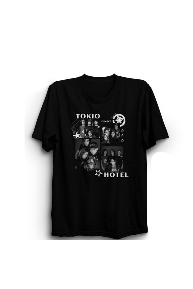 Tokio Hotel, Star 4, 100% Cotton, Unisex Rock Metal Music Band T-Shirt