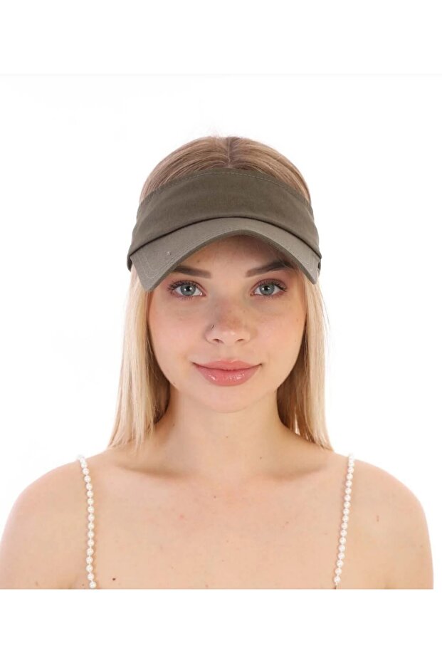 Unisex Visor Stone Tenisci Visor Hat with Uv Protection