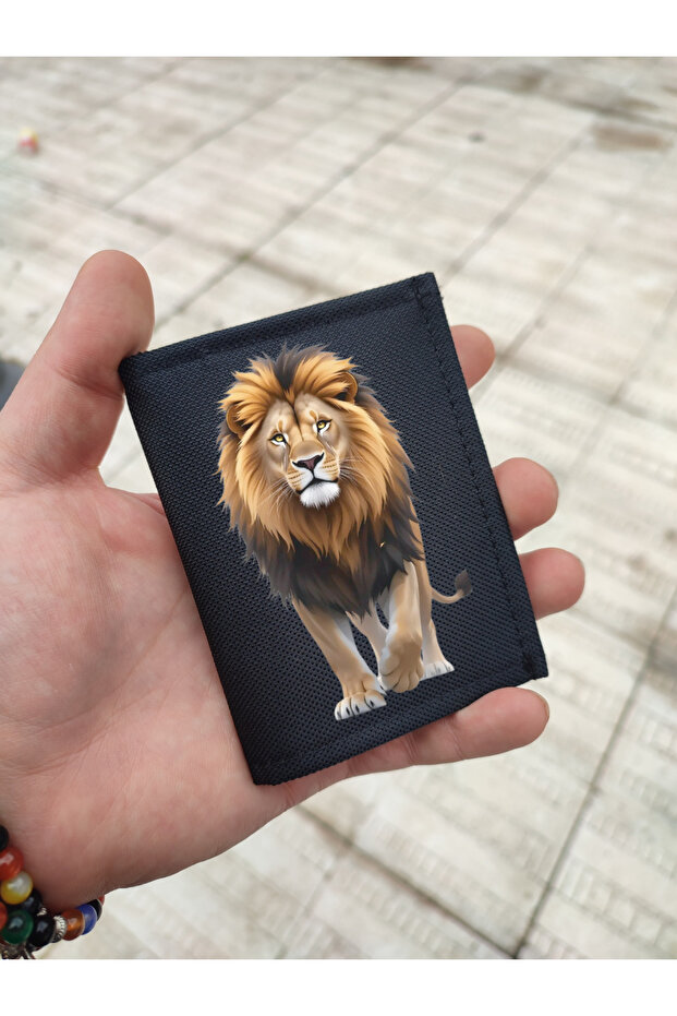 Sports Wallet, Unisex Wallet with Velcro, Zipper, Keychain, Coin Compartment, Fabric Wallet
