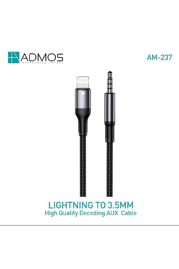 كابل AM-237 من لايتنينج إلى 3.5 ملم AUX
