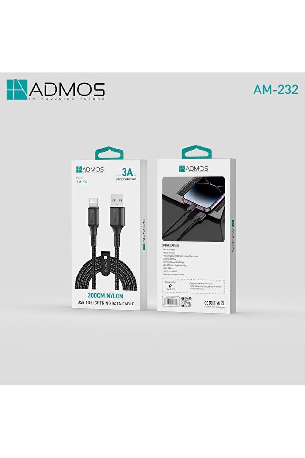 كابل بيانات USB إلى Lightning طراز AM-232