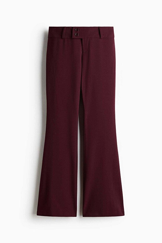Flared tailored trousers - 4