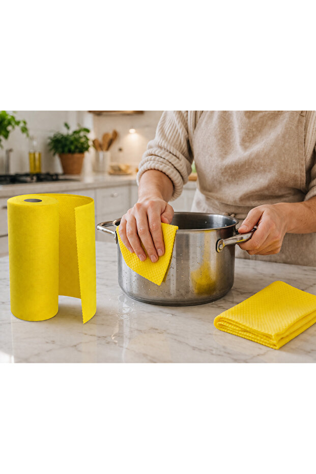 Kitchen Yellow Cloth - 4