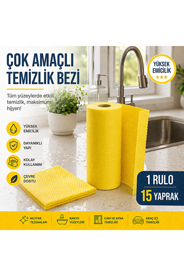 Kitchen Yellow Cloth - 3