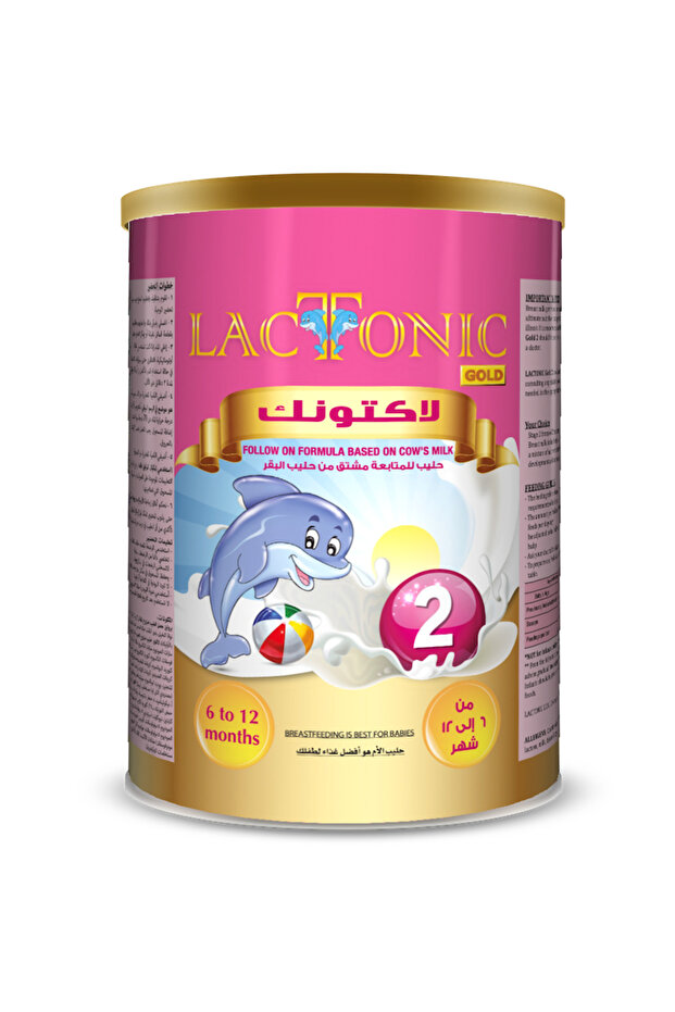 لاكتونك حليب أطفال المرحلة الثانية (2) 400 جرام
