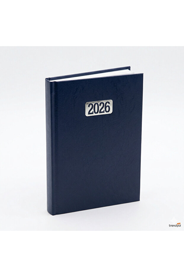SİM 2026 14x20 Cilt Bezi Ekonomik Günlük Ajanda Çizgili - LACİVERT