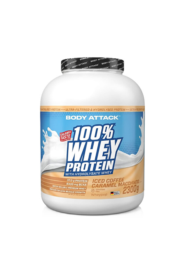100% Whey Protein 2.3Kg Iced Coffee Caramel Macchiato