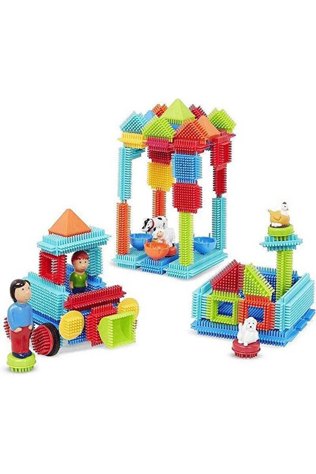 Bristle Blocks Yapı Oyuncakları - 113 Parça 3072Z - 1
