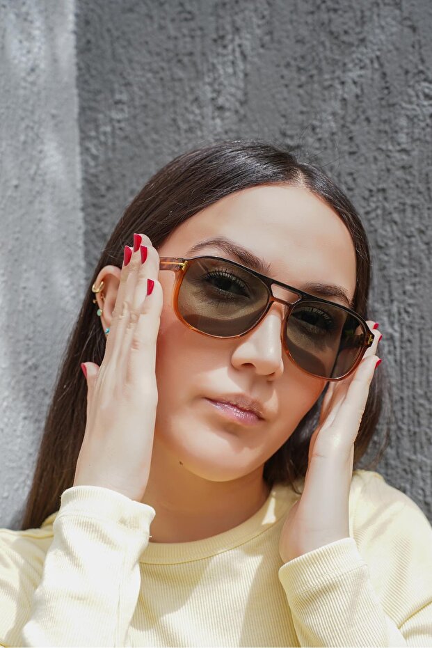 Tf Leopard Frame Khaki Glass Sunglasses