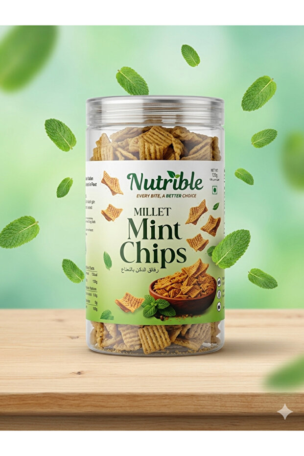 Baked Mint Chips 130g | Not Artificial Flavour | Vegan & Gluten Free