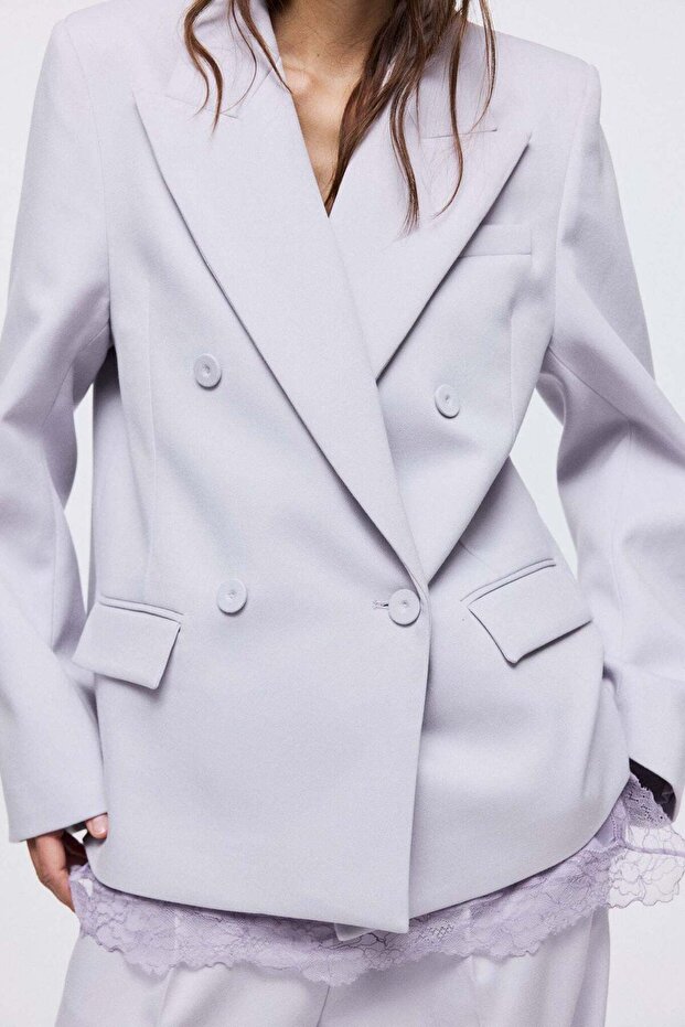 Double-breasted blazer