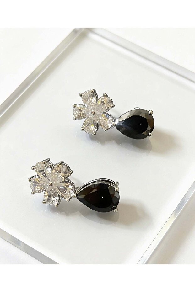 Midnight Blossom Earrings