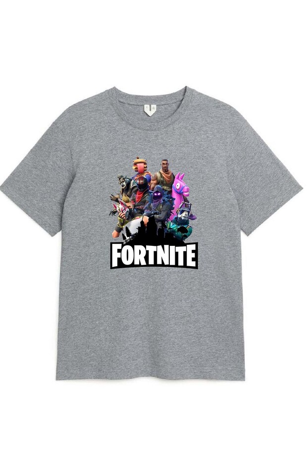 Printed Men's Women's Unisex Crew Neck Printed T-Shirt Tshirt t Shirt Mobile Game Fortnite