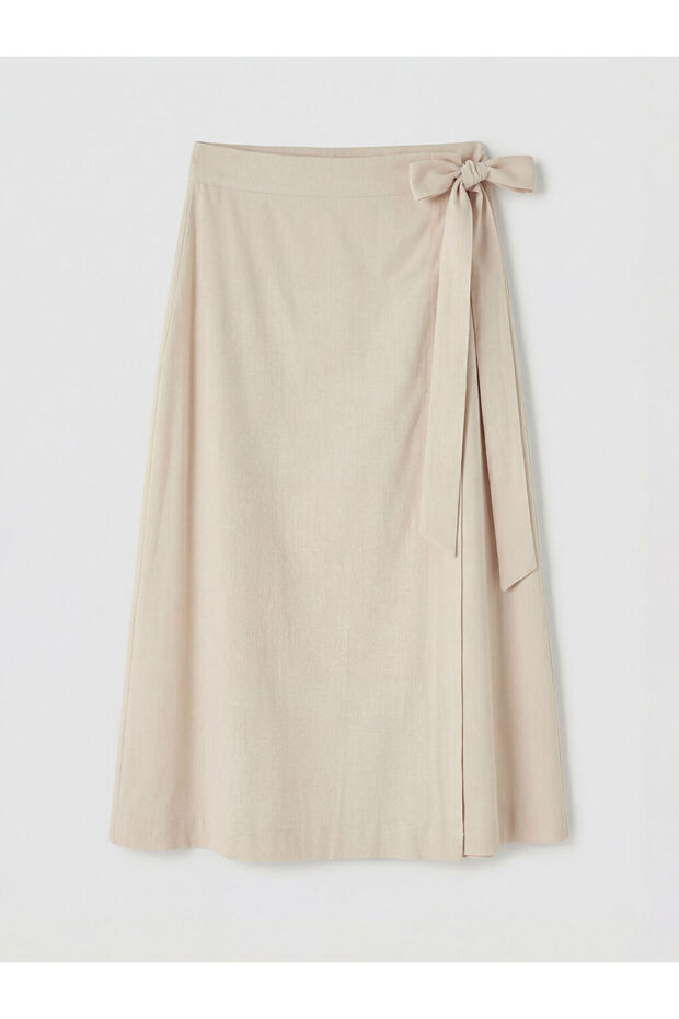 Sparkling Choices Tie-Waist Wrap Skirt from Shining Store