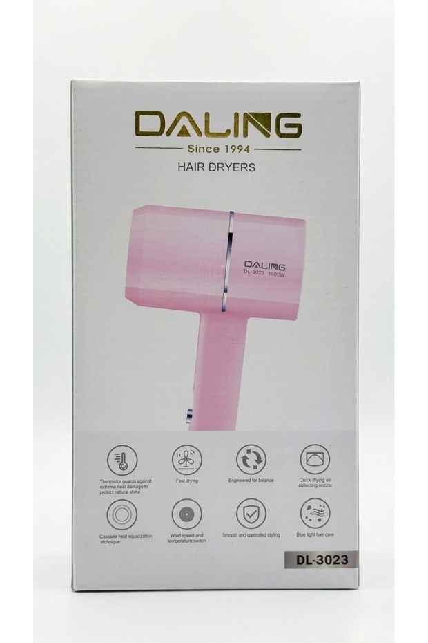 Professional 1400W High-Performance Hair Dryer with Intelligent Heat Control