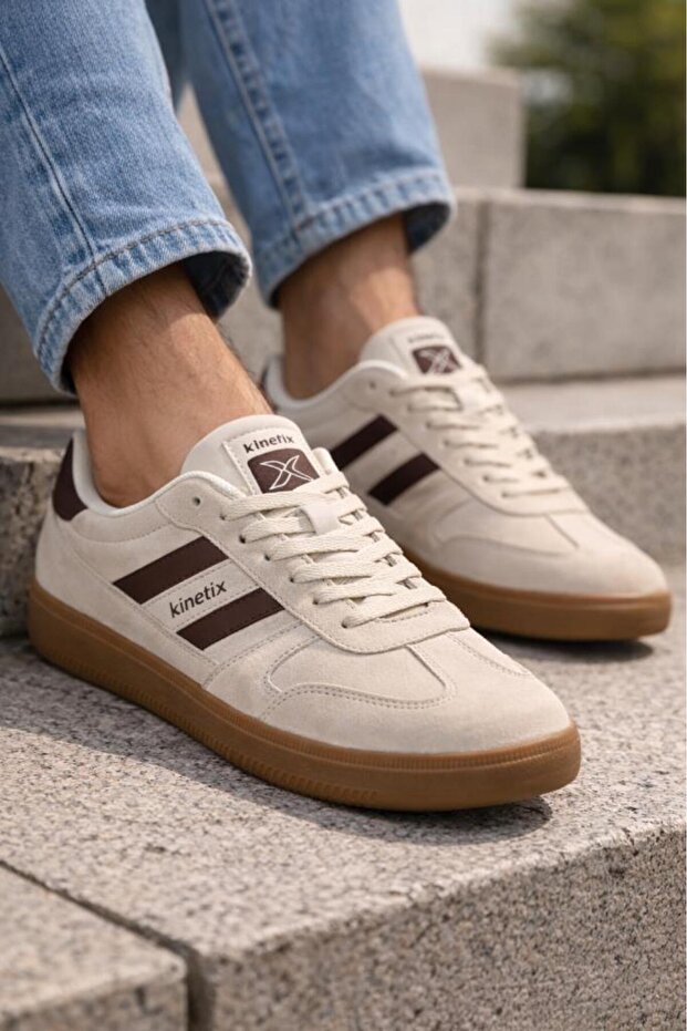 Rudow S Lace-Up Lightweight Casual Men's Sneaker Sand