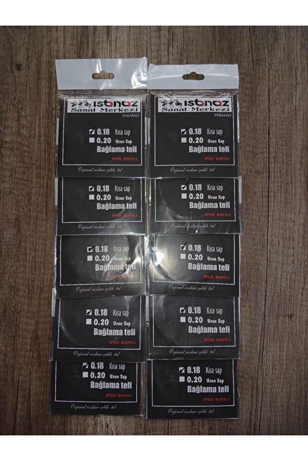 Istanaz 0.18 Short Sap Binding Wire Set of 10