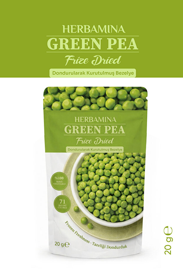 Freeze-Dried Peas - 20 Gr