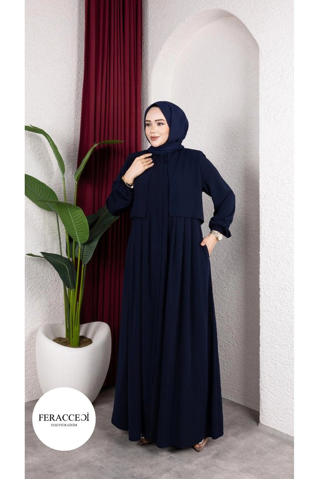 Medina Silk Ravza Feracce with Cepken