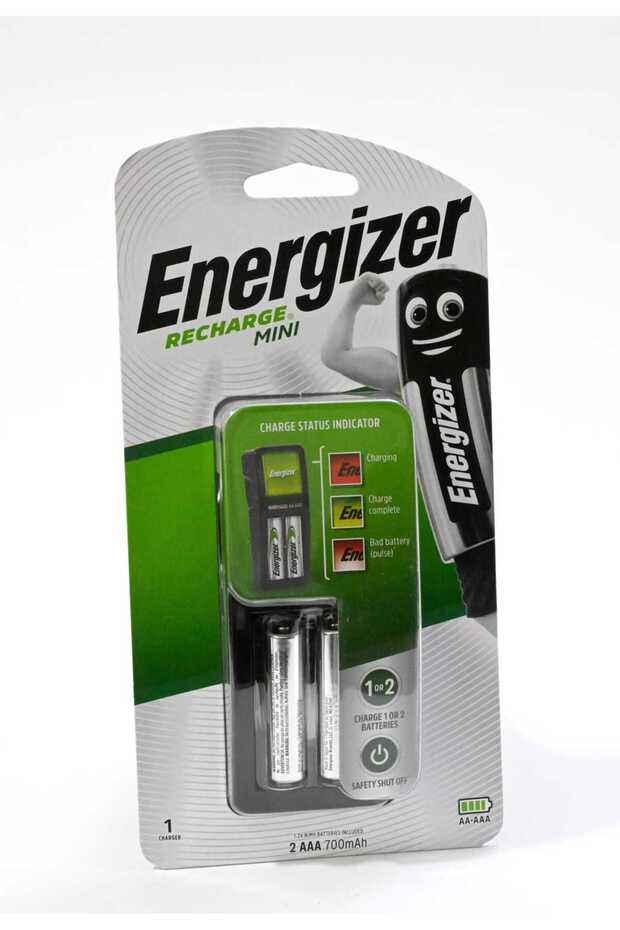 Mini Charger + Rechargeable AAA Battery