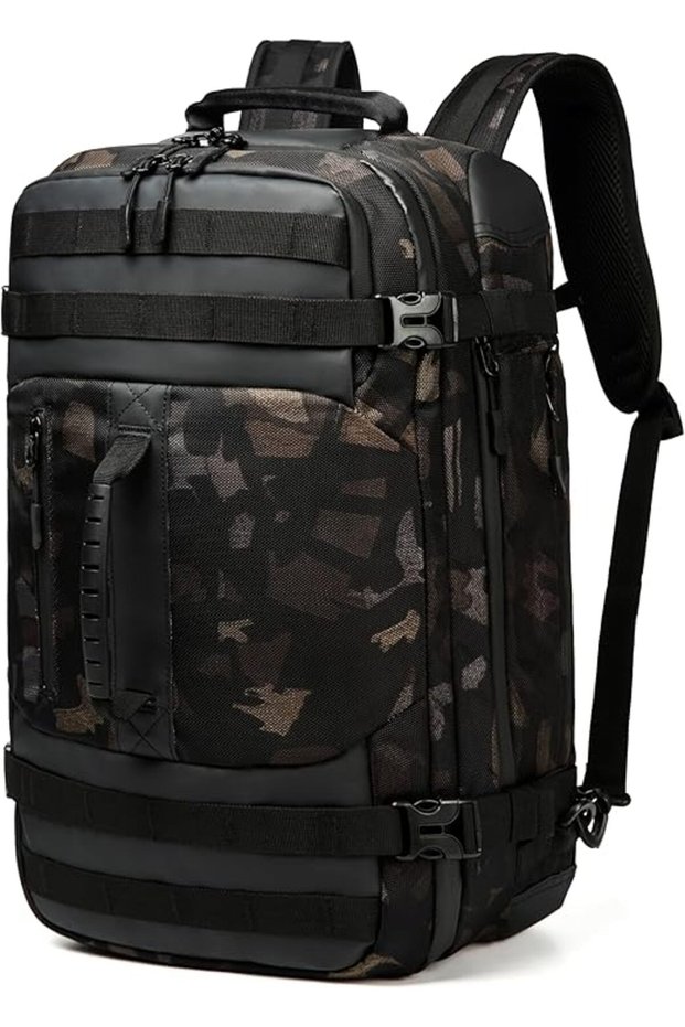 9242 Water-Resistant Travel Backpack for Business & Travel 15.6-inch Laptop Compartment,Large camo