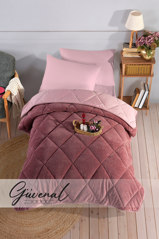Valencia Single Reversible Welsoft Quilt |   Quilt |   Dowry Chest |   Home Textiles |   Bed