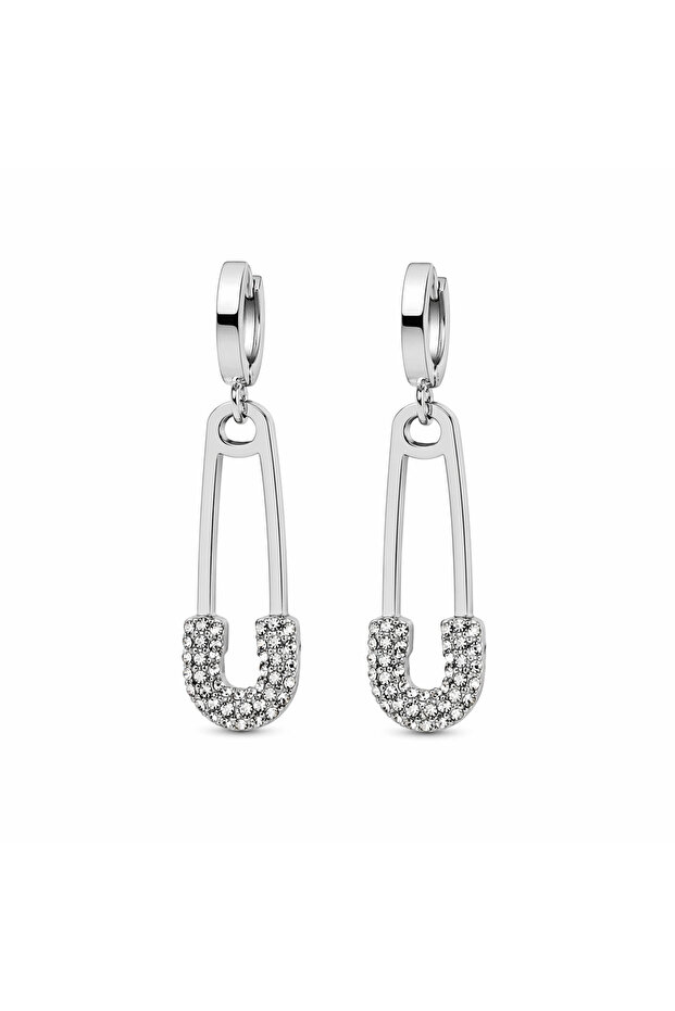 Hook Earrings Silver - 1