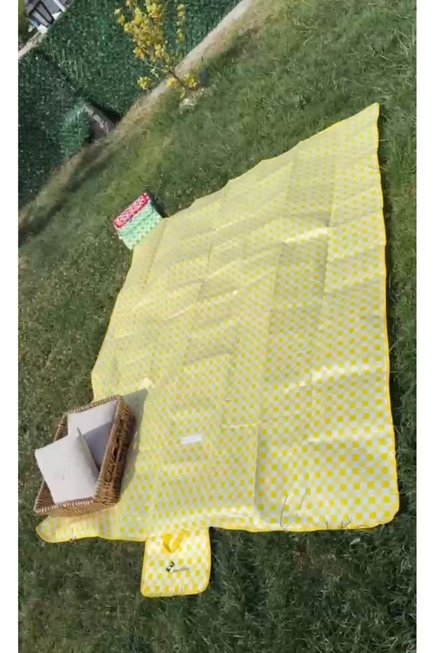PRATİK PİKNİK MATI SARI RENK