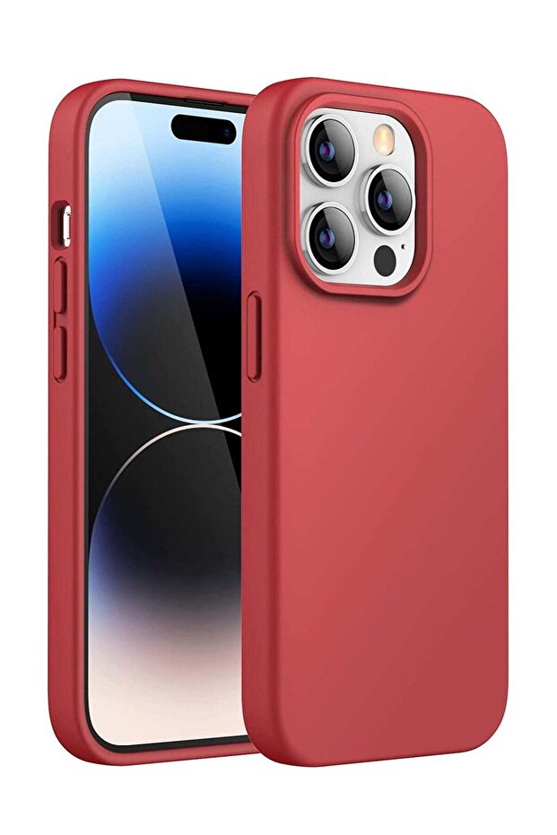 Silicone Case for iPhone 14 Pro Max 6.7-inch, Silky-Soft Touch Full-Body Protective Phone Case