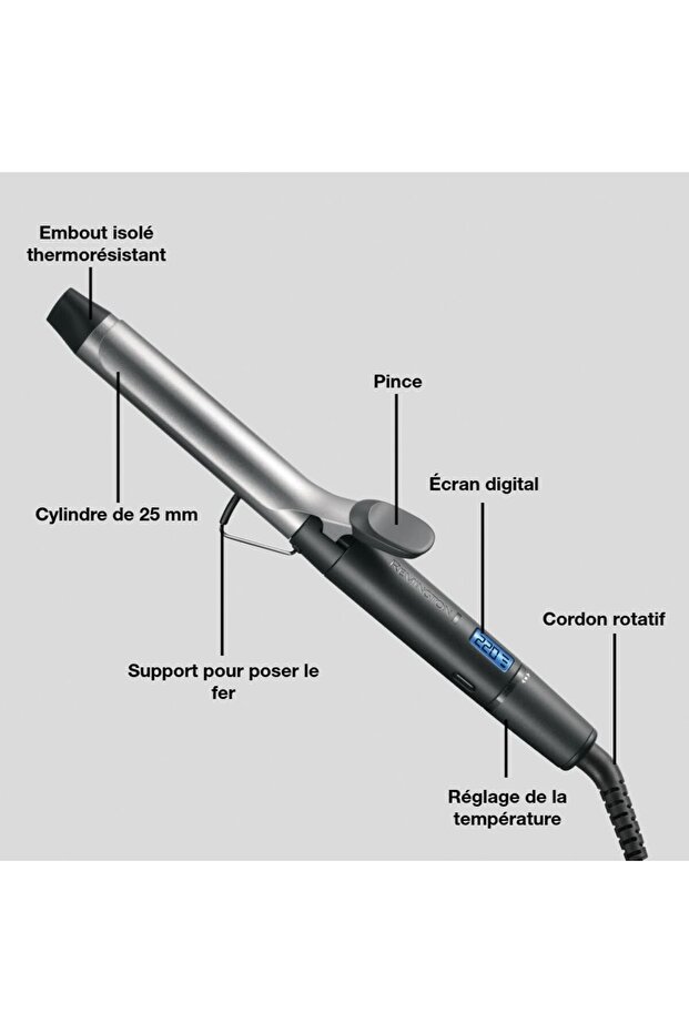 Pro Soft Curl 25 mm Saç Maşası CI6525 - 6