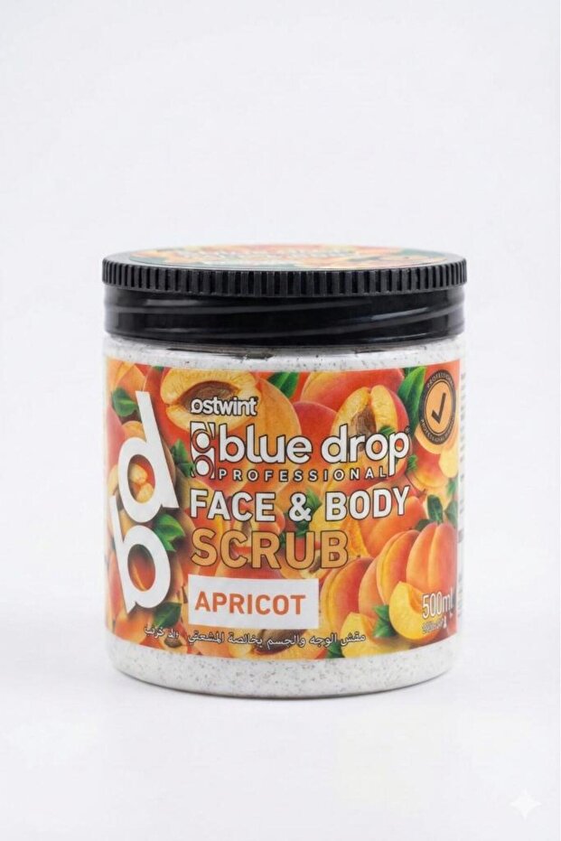 Blue Drop Facial Care Peeling Scrub Apricot 500 ml
