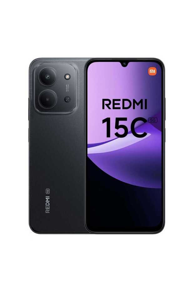 15C 5G Smartphone, 8 GB RAM, 256 GB Storage, Midnight Black
