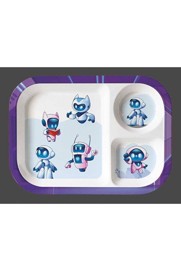 Melamine Kids Tableware Set, 5 pcs - 6