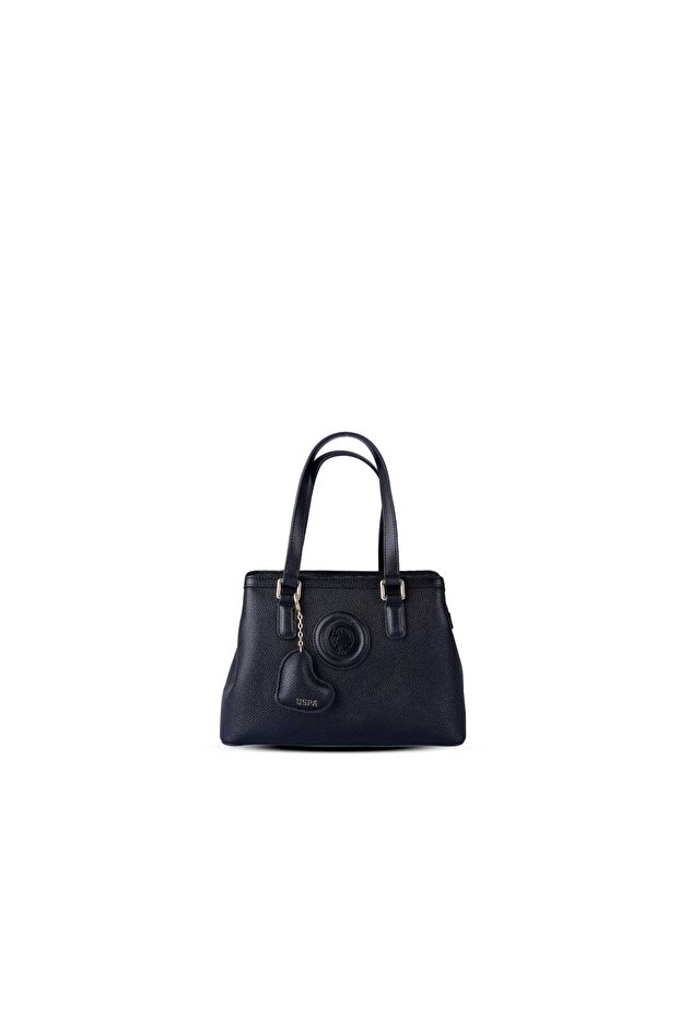 Polyurethane Shoulder Bag, Black