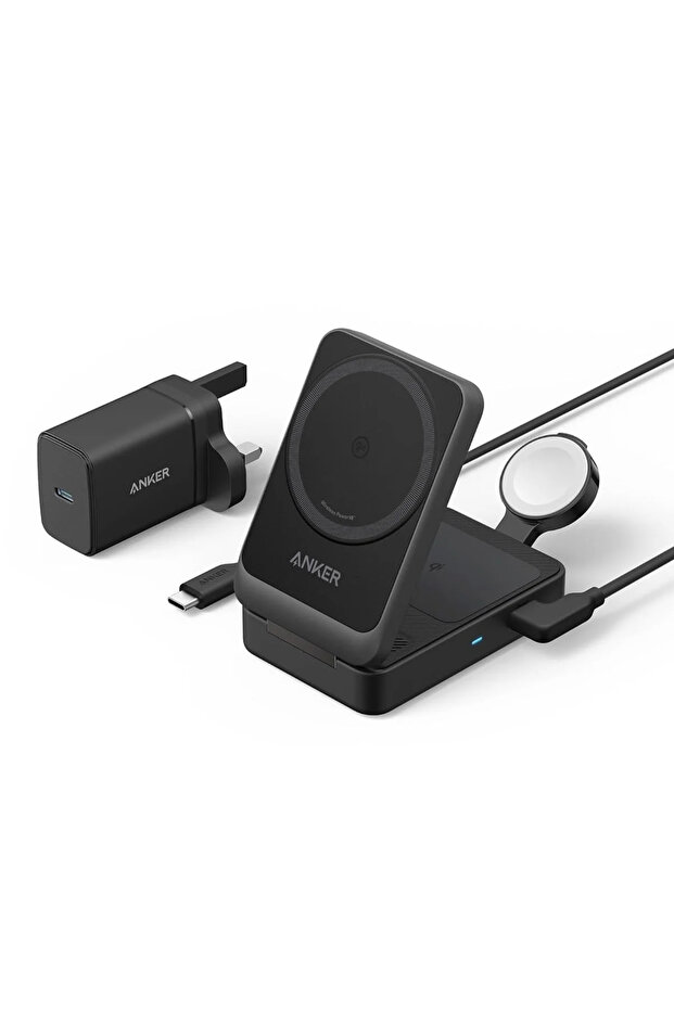MagGo 15W 3-in-1 Wireless Charging Station