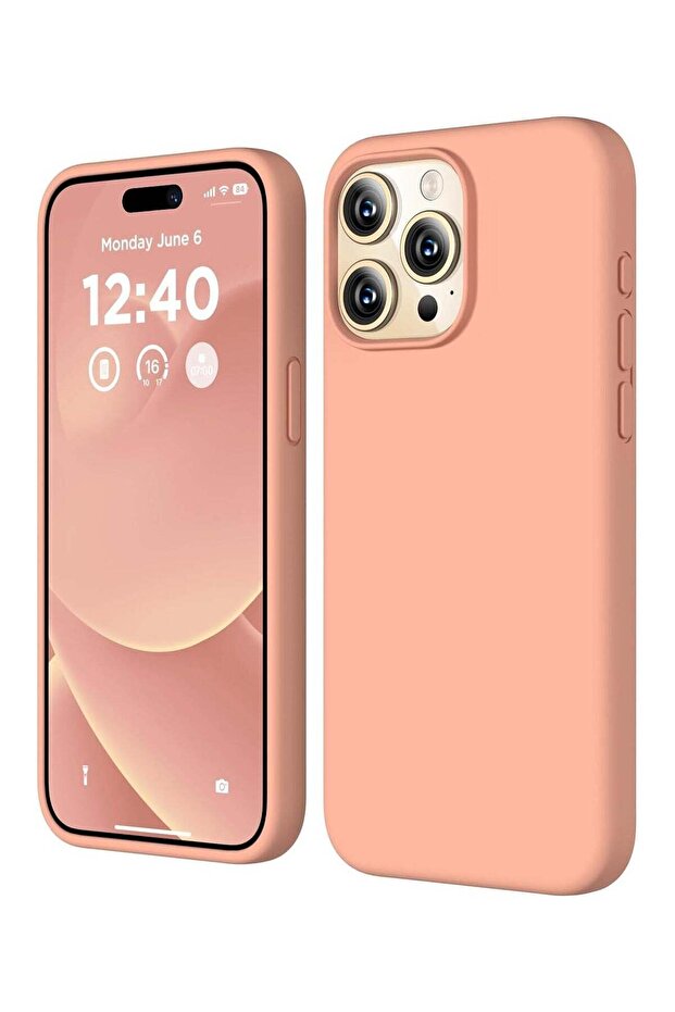 Compatible with iPhone 15 Pro Max Case, Liquid Silicone Case, Full Body Shockproof Protective Cover