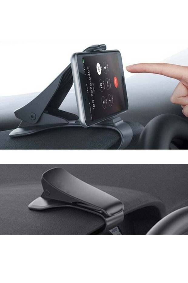 Car Phone Holder Dashboard Cellphone Mount Mobile Clip Stand HUD Non-Slip Cell Phone Holder Design f