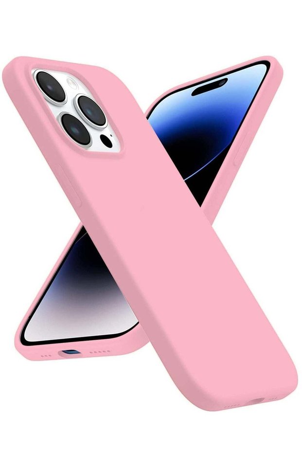 "iPhone 16 Pro Max Soft Liquid Silicone Case - Shockproof Full Body Protection with Matte Finish & M
