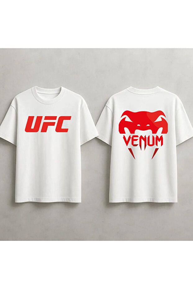 Ufc Venum Printed Unisex 100% Cotton Oversize T-Shirt