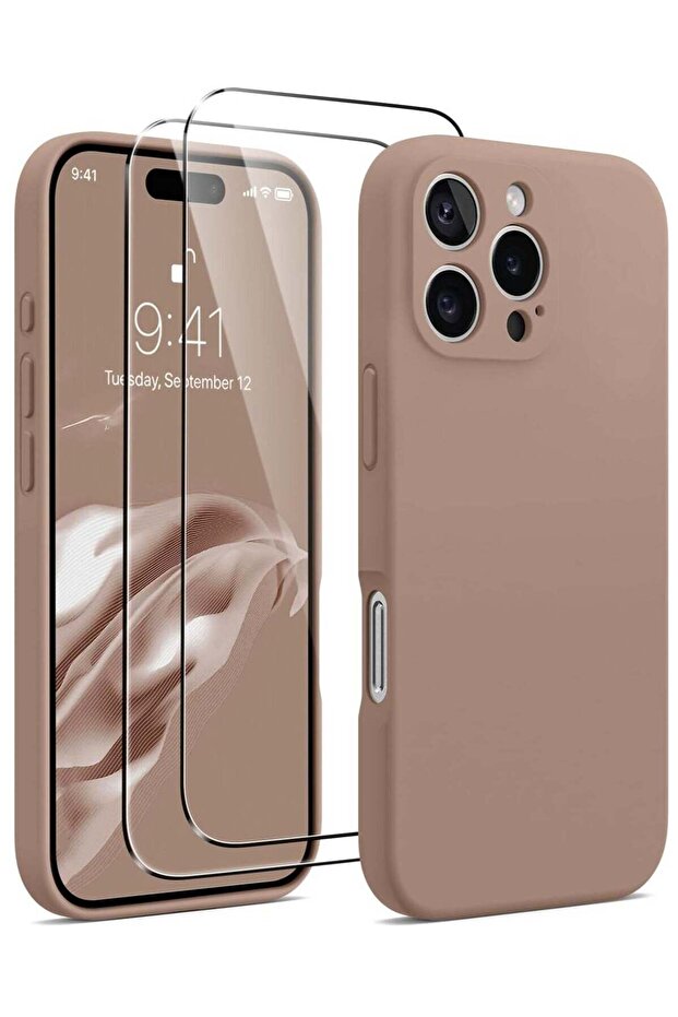 Compatible with iPhone 16 Pro Max Case, Silicone Upgraded [Camera Protection], [Compatible with MagS