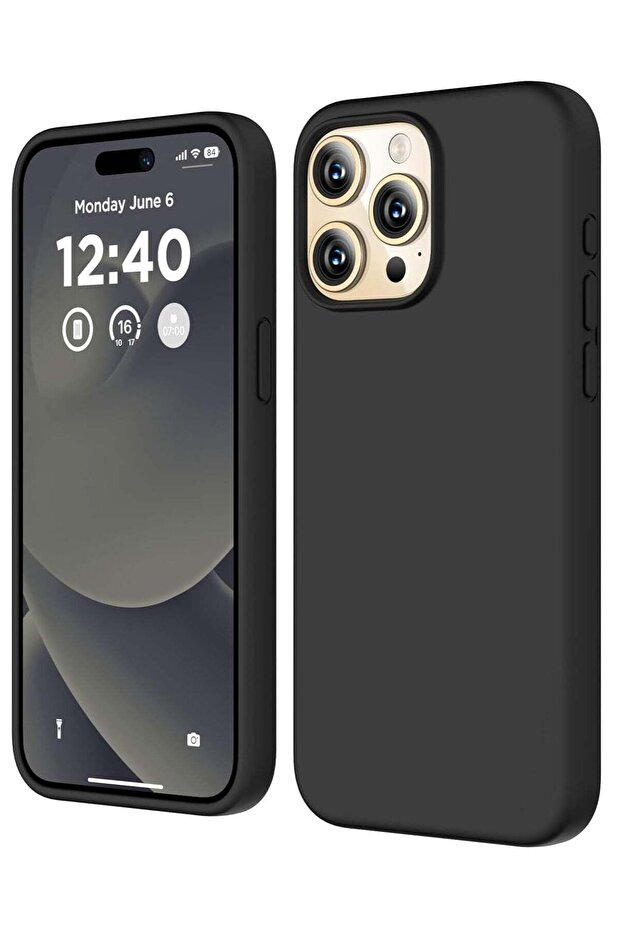 Compatible with iPhone 15 Pro Max Case, Liquid Silicone Case, Full Body Shockproof Protective Cover
